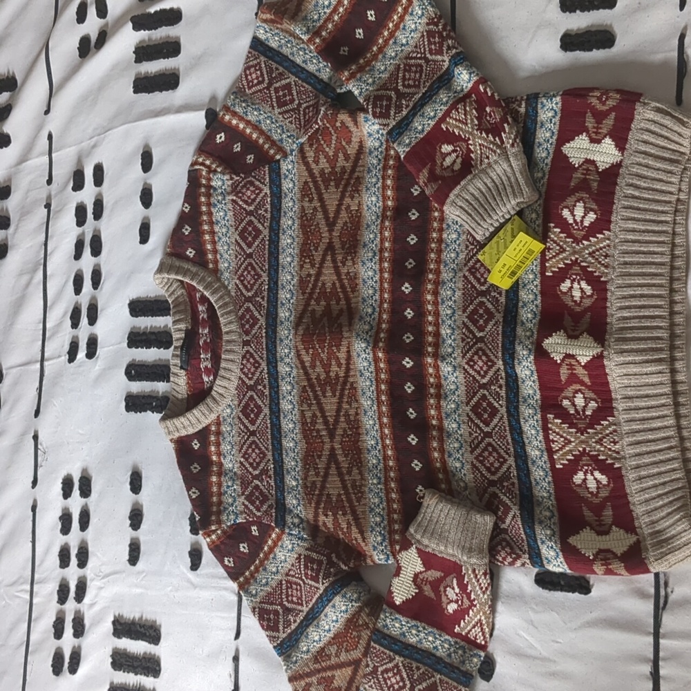 Rare Italian Gazzarini wool sweater size M